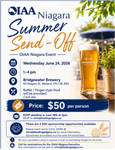 Niagara Send Off